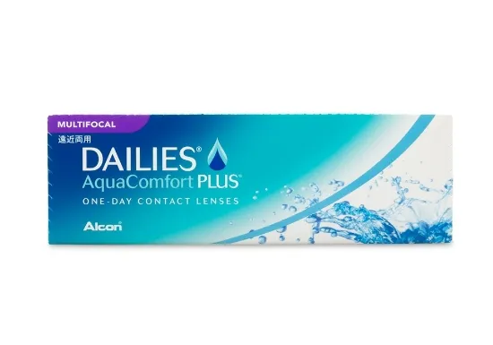 עדשות מגע מולטיפוקל DAILIES AquaComfort PLUS MULTIFOCAL יומיות - 30 יחידות   