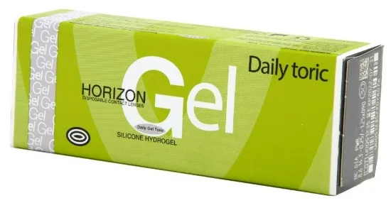 עדשות מגע צילינדר HORIZON GEL DAILY TORIC יומיות - 30 יחידות   