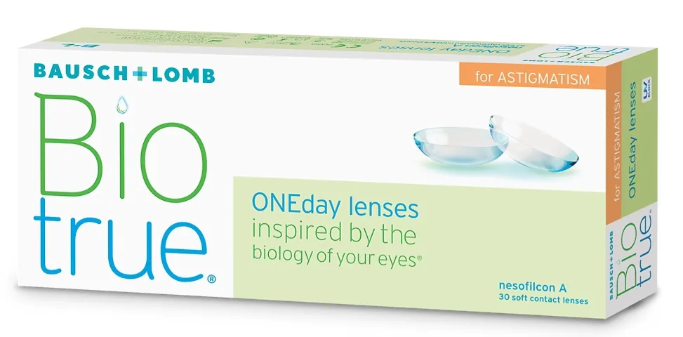 עדשות מגע BIOTRUE ONEDAY יומיות - 30 יחידות   - copy