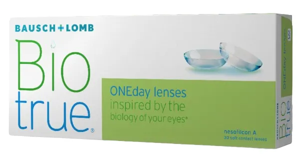 עדשות מגע BIOTRUE ONEDAY יומיות - 30 יחידות  